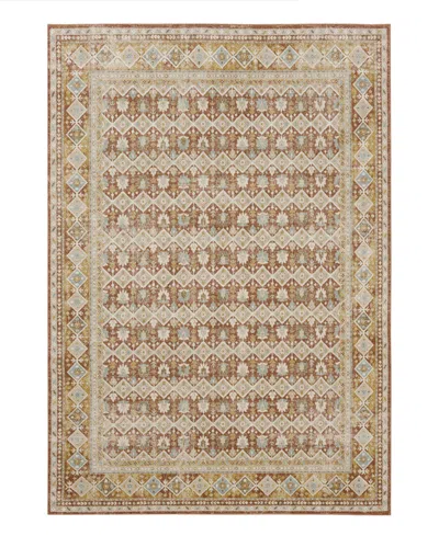 Karastan Windermere Staveley 9'x12' Area Rug In Terracotta