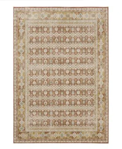 Karastan Windermere Staveley Rug Collection In Terracotta