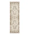 Karastan Zephyr Mistral Runner Area Rug, 2'4 X 7'10 In Rust
