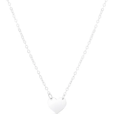 Karat Rush Heart Pendant Necklace In Metallic