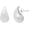 Karat Rush Raindrop Stud Earrings In Metallic