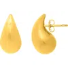 Karat Rush Raindrop Stud Earrings In Yellow