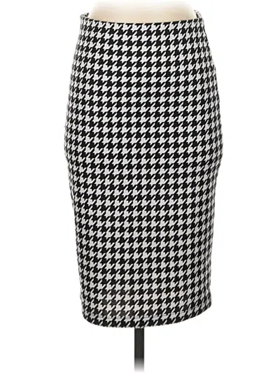 Pre-owned Kardashian Kollection Formal Skirt In Black