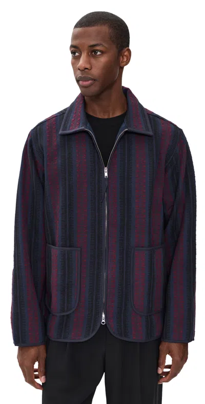 Kardo Amardeep Jacket Navy In Blue