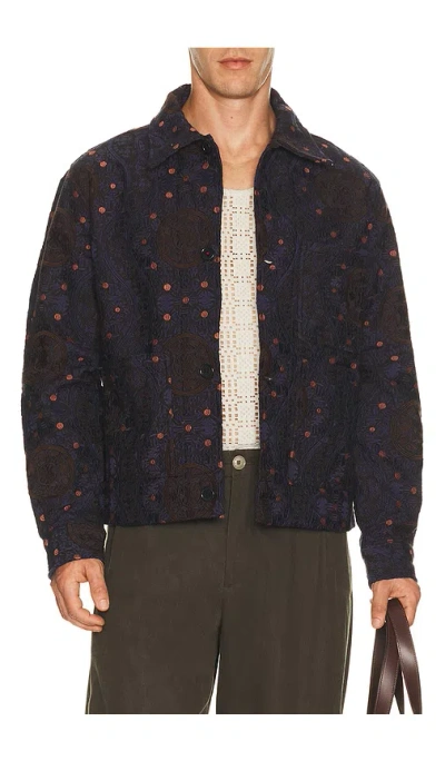 Kardo Bodhi Jacket In Navy