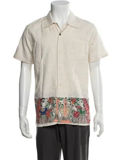 Pre-owned Kardo Graphic Print Short Sleeve Shirt In Multicolor