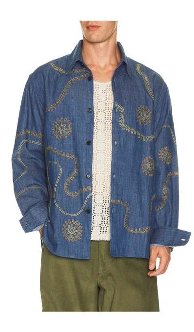 Kardo Luis Shirt In Chambray