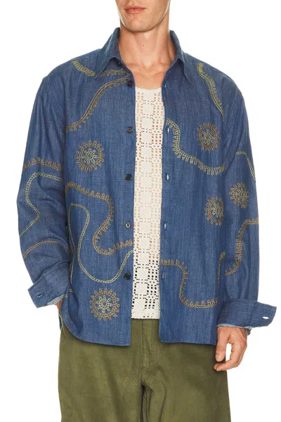Kardo Luis Shirt In Chambray