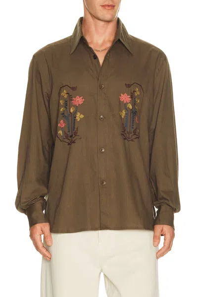 Kardo Luis Shirt In Dusty Olive
