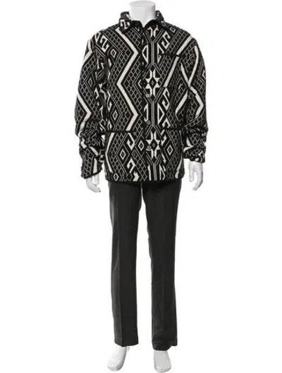Pre-owned Kardo Patterned Jacket In Black