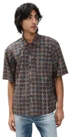 Kardo Rohit Ajrakh Shirt Multi In Multi