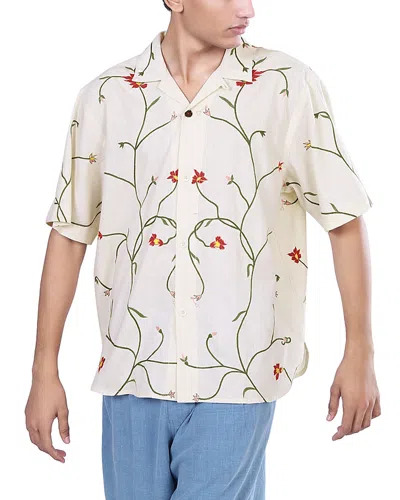 Kardo Ronen Half Sleeve Button Front Camp Shirt