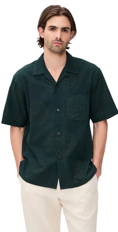 Kardo Ronen Printed Shirt Green
