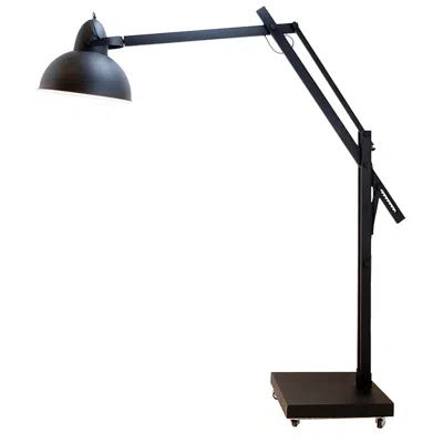 Pre-owned Kare Design Floor Lamp Xxl Indoor/outdoor "gigante Factory" -  In Black
