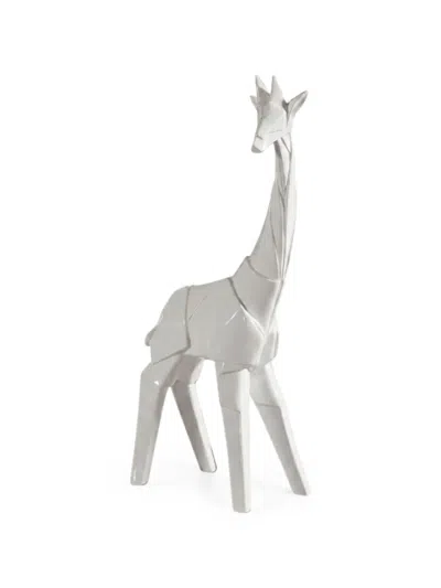 Kare Design Origami Giraffe Sculpture In White