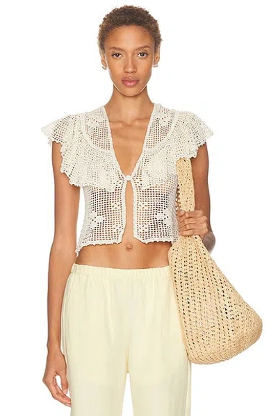 Karen Arcanjo Pola Top In Brown