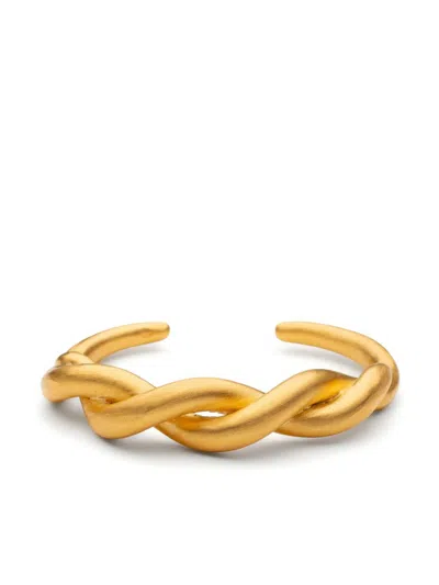 Karen Chekerdjian Studio Intrecci Bracelet In Gold