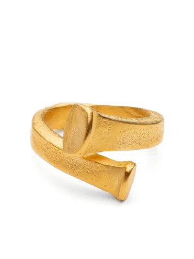 Karen Chekerdjian Studio Spike Ring In Gold