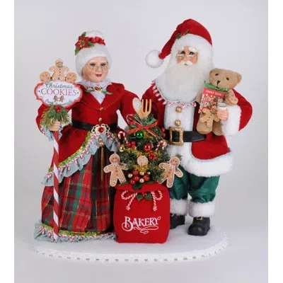 Karen Didion Originals Christmas Collection Santa  Figurines & Collectibles