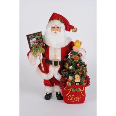 Karen Didion Originals Christmas Collection Santa  Figurines & Collectibles