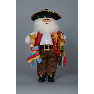 Karen Didion Originals Christmas Collection Santa  Figurines & Collectibles In Brown