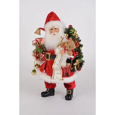 Karen Didion Originals Christmas Collection Santa  Figurines & Collectibles In Mutli