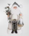 Karen Didion Originals Glistening Forest Santa Figure