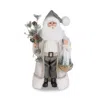 Karen Didion Originals Glistening Forest Santa Figurine In Multi