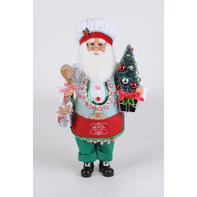 Karen Didion Originals Jolly Chef Santa