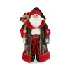 Karen Didion Originals Karen Didion Orignals Woodland Lantern Santa Figurine In Red