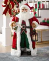 Karen Didion Originals Lighted Christmas Stories Santa, 36"