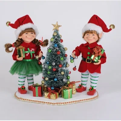 Karen Didion Originals Tree Trimming Elf