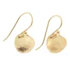 Karen Hallam Women's Dangly Agnes Earrings Gold Plated