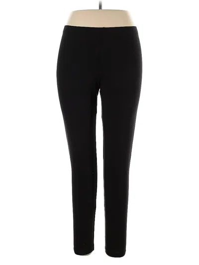 Pre-owned Karen Kane Active Pants In Black