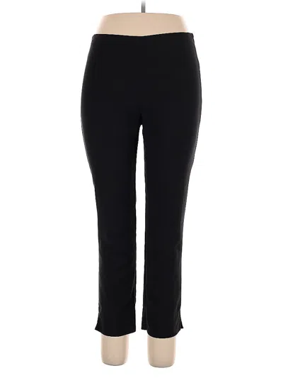 Pre-owned Karen Kane Active Pants In Black