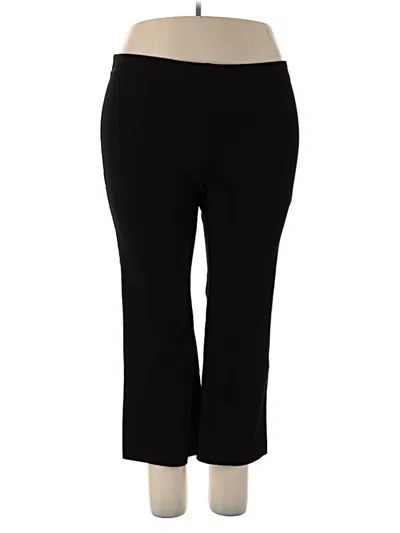 Pre-owned Karen Kane Active Pants In Black