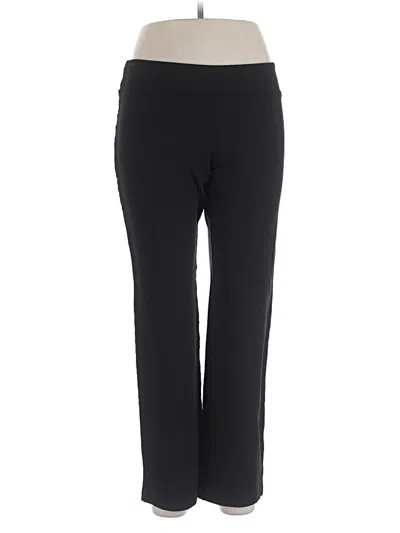Pre-owned Karen Kane Active Pants In Black