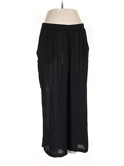 Pre-owned Karen Kane Active Pants In Black