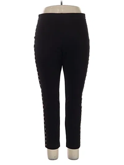 Pre-owned Karen Kane Active Pants In Black