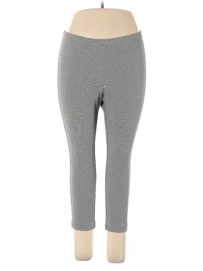 Pre-owned Karen Kane Active Pants In Gray