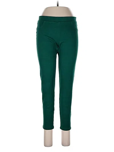 Pre-owned Karen Kane Active Pants In Green