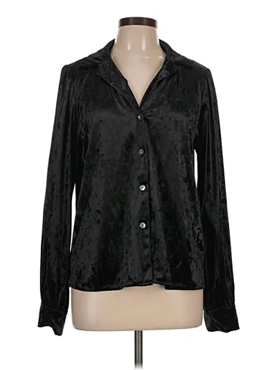 Pre-owned Karen Kane Blazer Jacket In Black