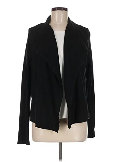 Pre-owned Karen Kane Blazer Jacket In Black