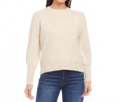 Karen Kane Blouson Sleeve Sweater In Sand