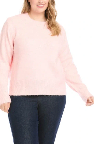 Karen Kane Blouson Sleeve Sweater In Rose