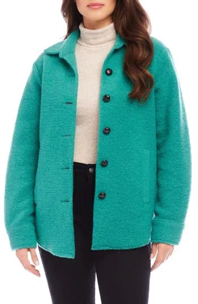 KAREN KANE KAREN KANE BRUSHED SHIRT JACKET