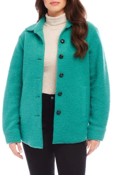 KAREN KANE KAREN KANE BRUSHED SHIRT JACKET
