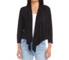 Karen Kane Calli Cardigan In Black In Black