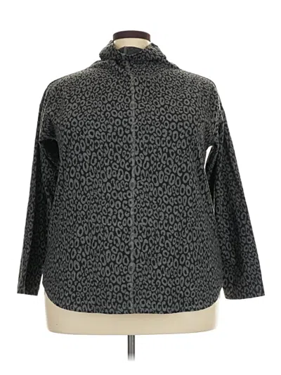 Pre-owned Karen Kane Cardigan Sweater In Black