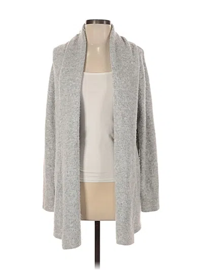Pre-owned Karen Kane Cardigan Sweater In Gray